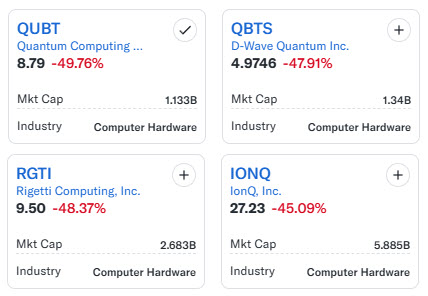 Quantum-stock-drop